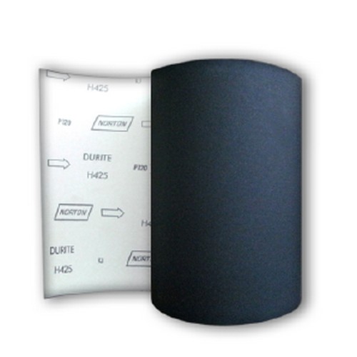 SKI - สกี จำหน่ายสินค้าหลากหลาย และคุณภาพดี | NORTON กระดาษทรายม้วน ออสเตรเลีย #100 (12นิ้วx50ม.) H425 สีดำ
